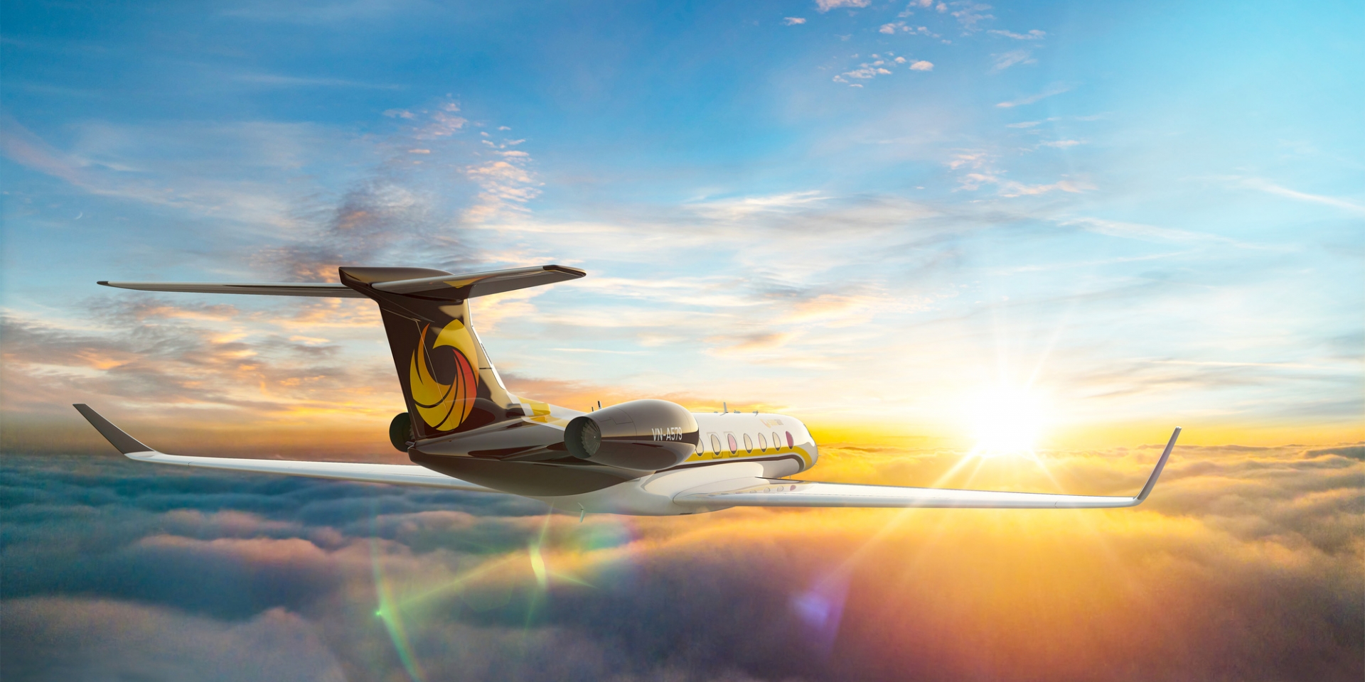 Sun Air đặt mục tiêu trở thành hãng cung cấp chuyên cơ toàn cầu (private jet)