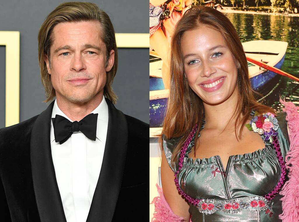 Nicole Poturalski được chú ý từ sau tin đồn hẹn hò với tài tử Brad Pitt, hơn cô đến 30 tuổi.