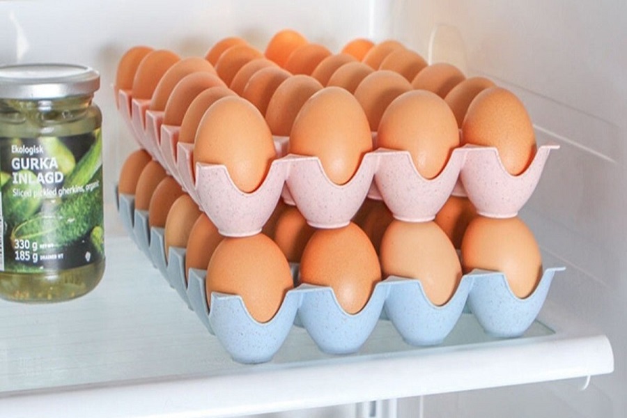 Chỉ nên bảo quản trứng trong ngăn mát tủ lạnh từ 3 - 5 tuần ở nhiệt độ khoảng 4 độ C