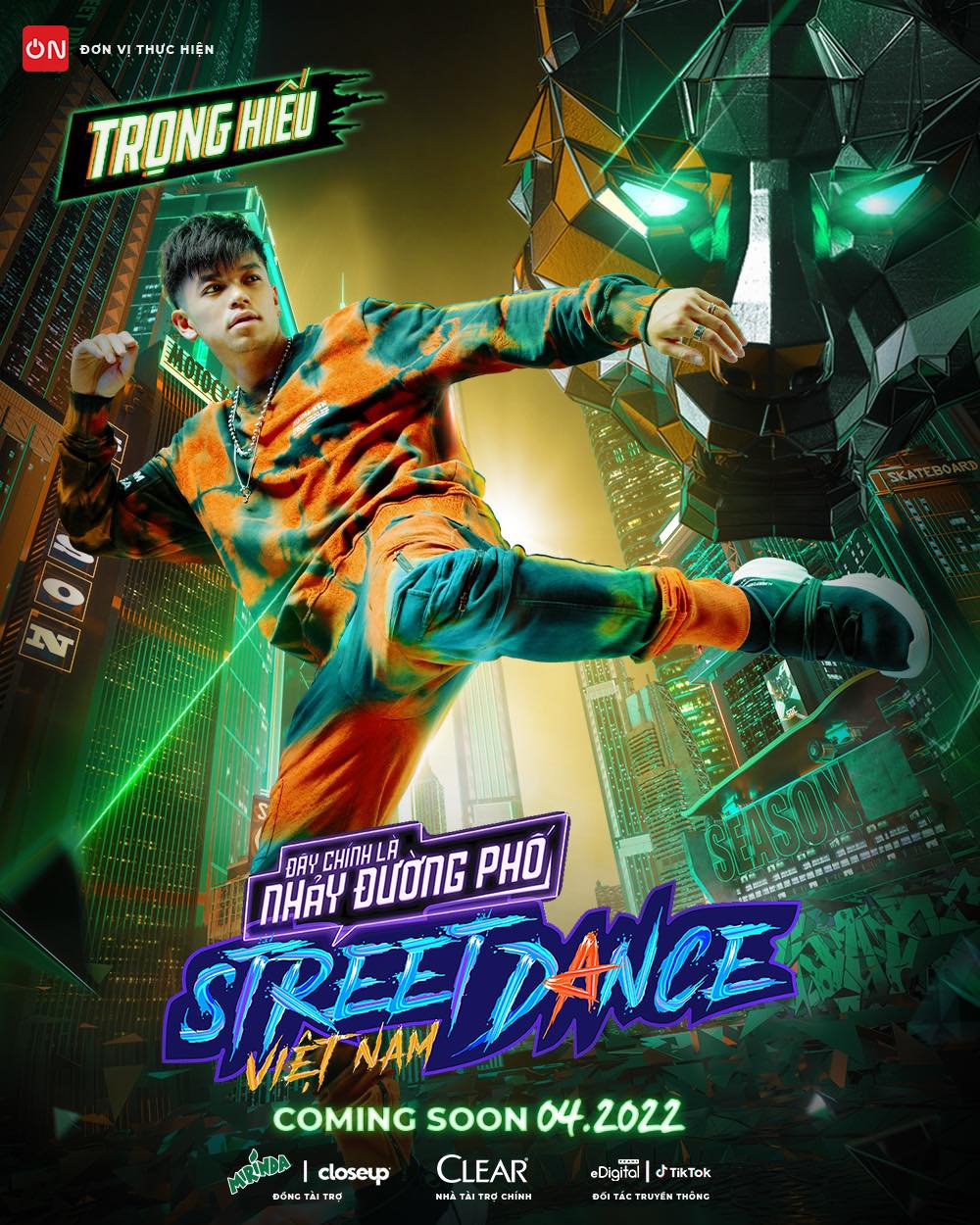 Trọng Hiếu xác nhận tham gia cuộc thi 'Street Dance Việt Nam - Đây chính là nhảy đường phố' với tư cách HLV - nhóm trưởng
