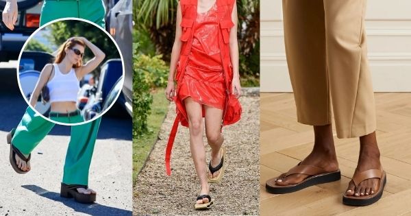 Dép lào thập niên 1990 trở thành item được Kendall Jenner và loạt fashionista lăng xê gần đây