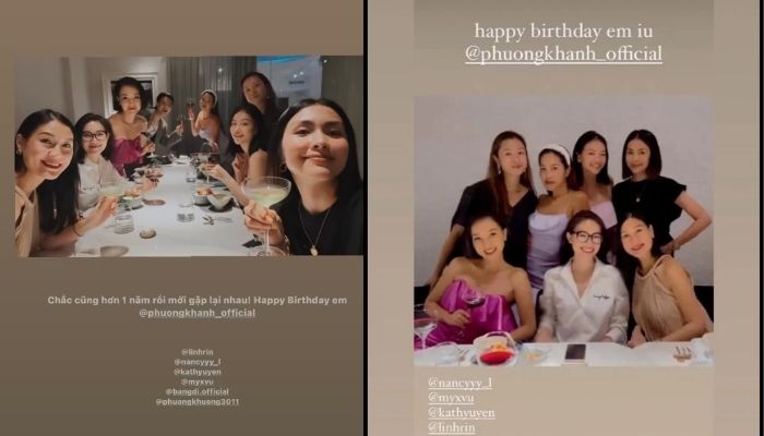 Hà Tăng cùng hội chị em vừa đẹp vừa có chồng giàu tụ tập sinh nhật Phương Khánh  