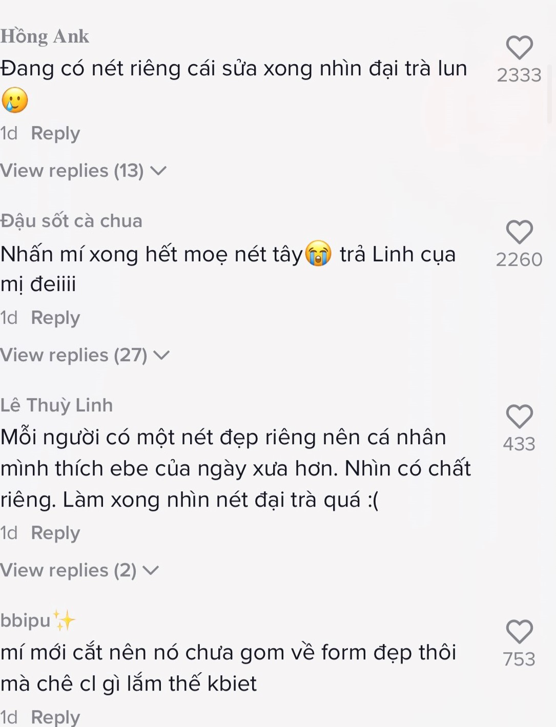 Nhan sắc khác lạ của Tlinh khiến netizen chê 'đại trà'