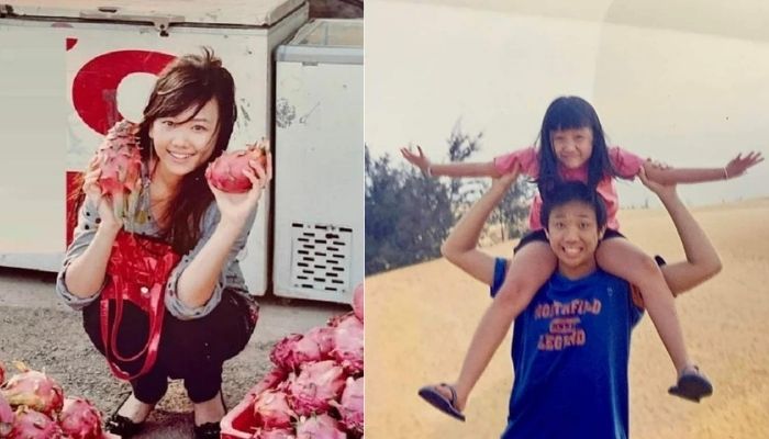 Hari Won khoe ảnh thời còn yêu Tiến Đạt, Trấn Thành đáp trả bằng ảnh cõng "gái xinh" thời thanh xuân