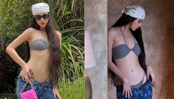 Ngọc Trinh lại cởi nhưng lần này bị chê "lép kẹp"