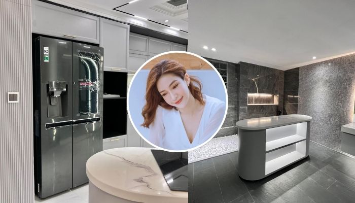 Biệt thự mới của Lưu Đê Ly ở Hà Nội: Tone đen - trắng sang trọng, nội thất tiện nghi