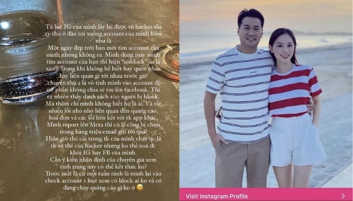 Linh Rin "cầu cứu" netizen, nhắc lại sự cố chạy quảng cáo ảnh đôi với Phillip Nguyễn hồi năm ngoái