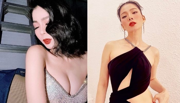 Nhiều lần bị chê "lép", Lệ Quyên "show" trực diện vòng 1 trước ống kính