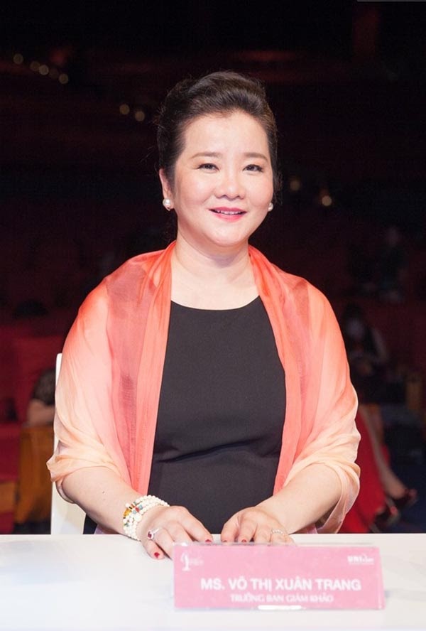 Cô Xuân Trang là vị giám khảo khá hot thời gian gần đây với câu cửa miệng 'trừ em một điểm thanh lịch'.