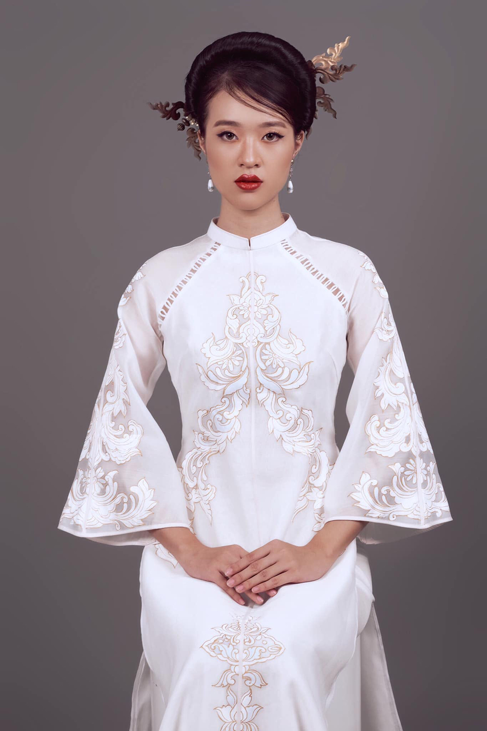 Hồ Thị Yến Nhi, 19 tuổi, là thí sinh cao thứ hai tại Miss World Vietnam 2022