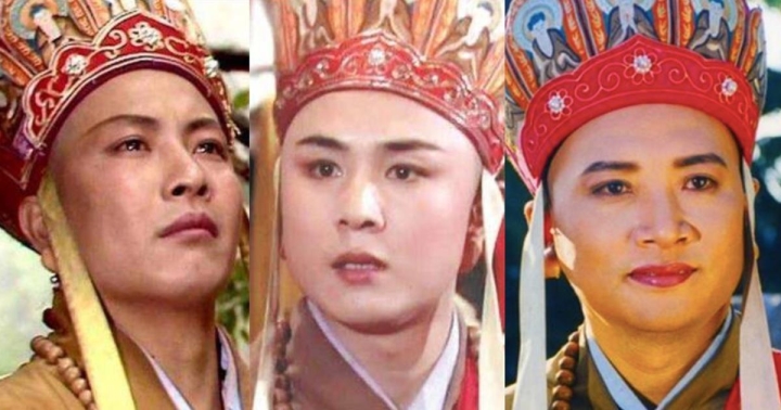 Nhân vật Đường Tăng do 3 diễn viên Uông Việt, Từ Thiếu Hoa và Trì Trọng Thụy đảm nhận.