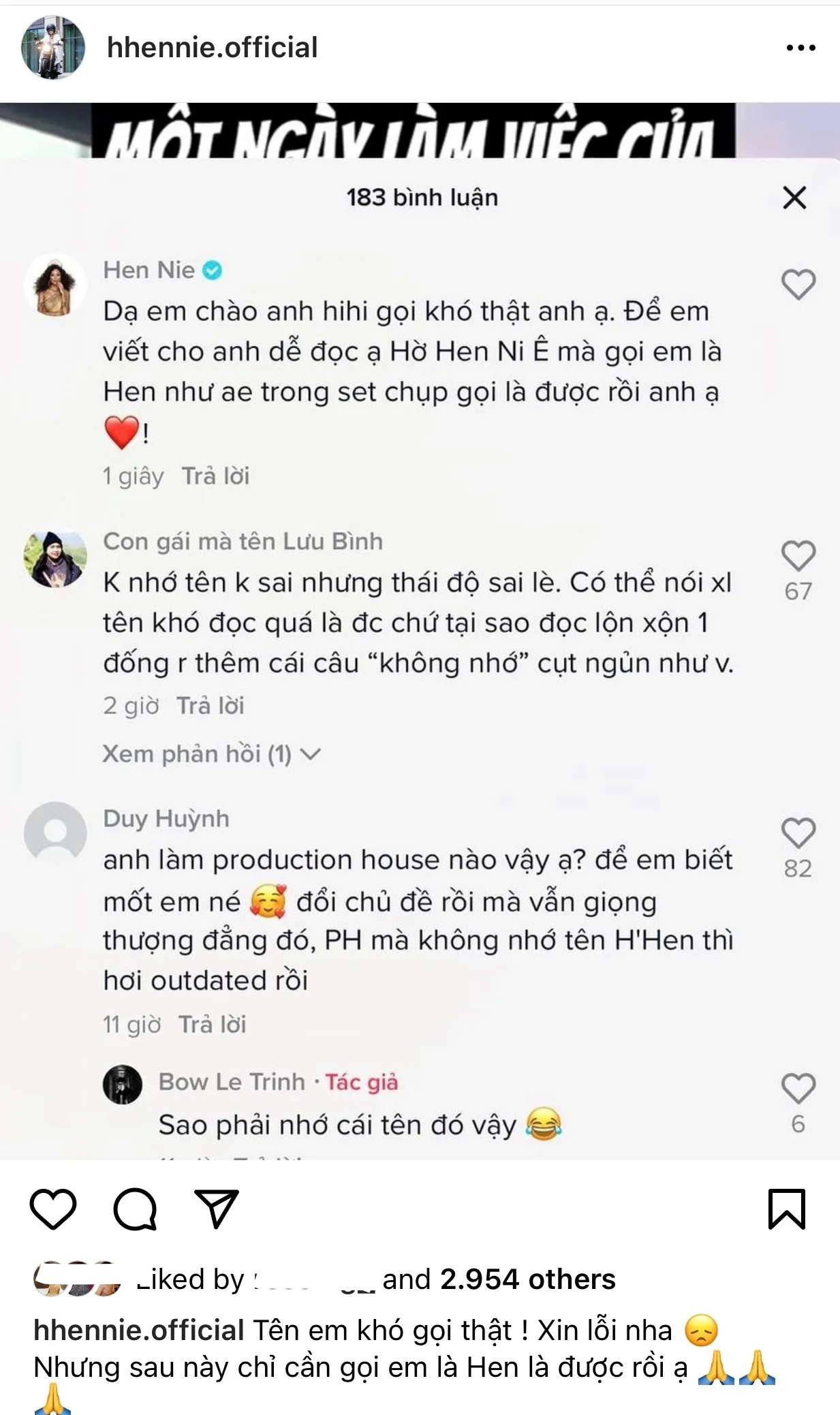 H'Hen Nie nói gì khi bị dân trong nghề 