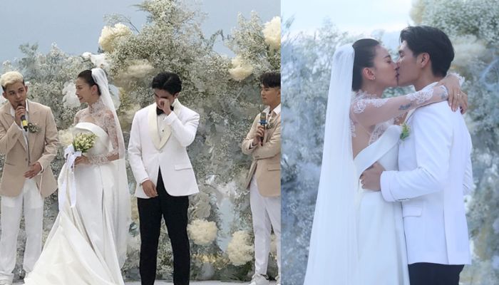 Huy Trần bật khóc trong lễ cưới, Ngô Thanh Vân cảm ơn chồng đã có mặt đúng lúc sau 12 năm cô đơn