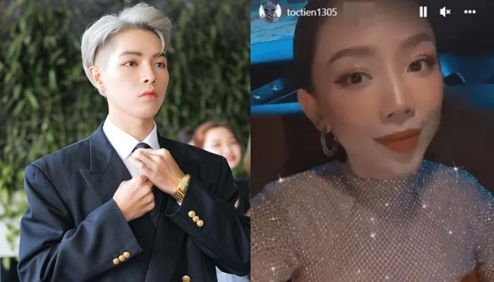 Tóc Tiên "dở khóc dở cười" khi được Đức Phúc khen "đẹp lão"