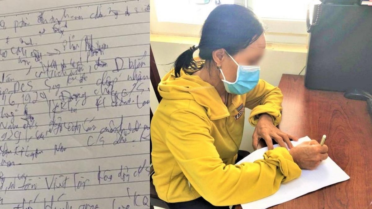 May mắn thoát bẫy lừa đảo 160 triệu đồng nhờ chữ viết quá xấu