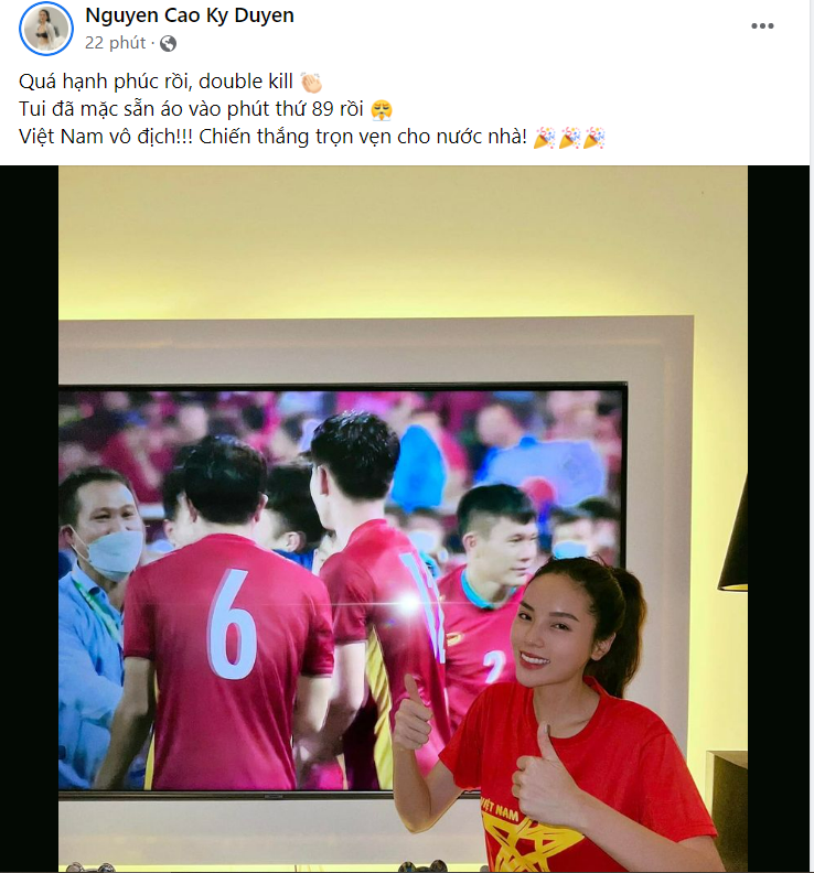 Sao việt mừng chiến thắng bóng đá SEA Games 31: Người 