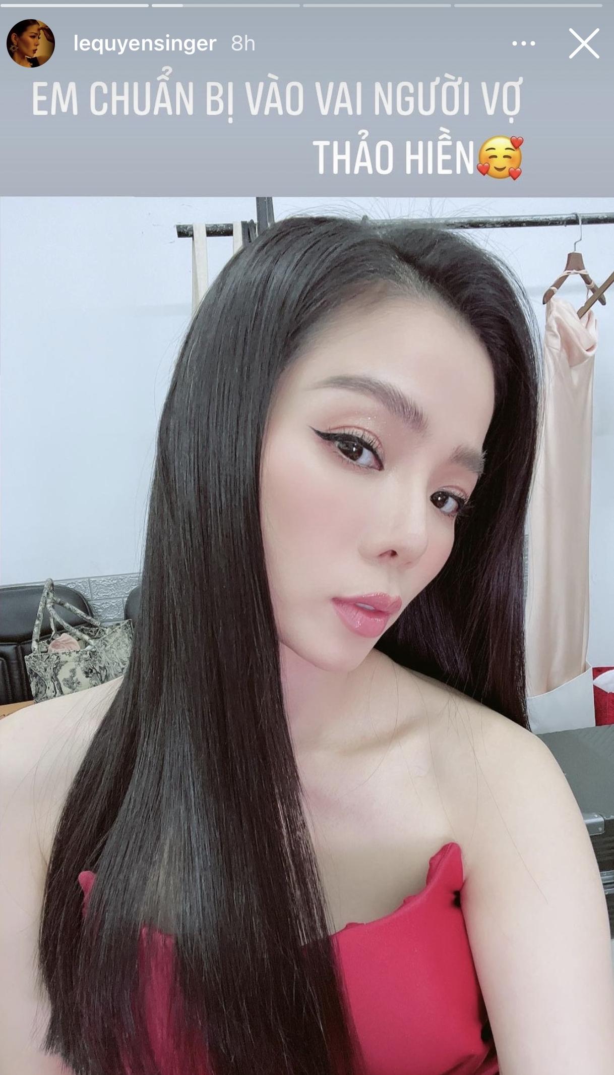 Lệ Quyên tiết lộ 