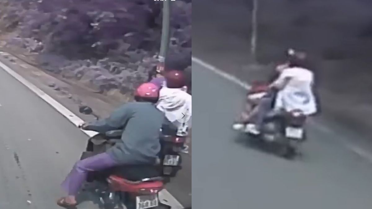 "Siêu nhân xe wave đỏ" cứu cả gia đình bị mất phanh khi đổ đèo ở Tam Đảo