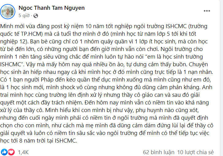 Ngọc Thanh Tâm từng bị bạo lực học đường tại trường quốc tế, khẳng định vẫn có niềm tin vào thầy cô - Ảnh 6