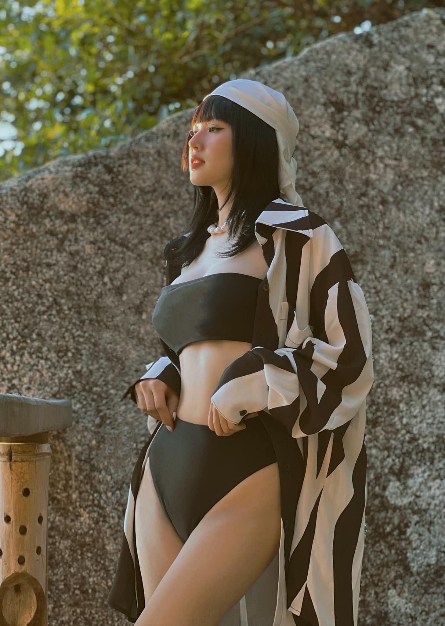 Hot girl Tâm Tít khoe đường cong chữ S bất chấp 2 lần sinh nở và bước sang tuổi 33 - Ảnh 1