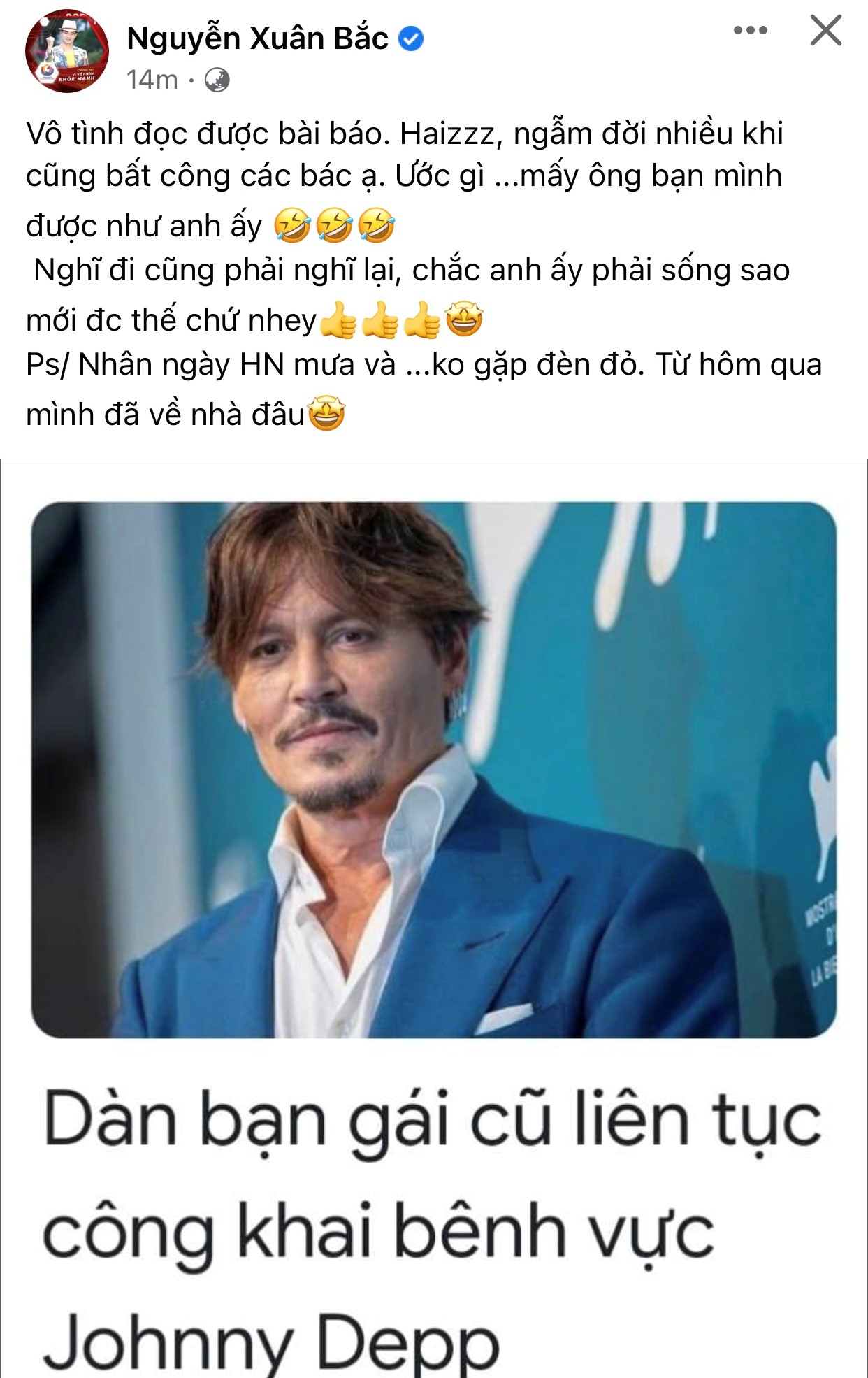 Xuân Bắc than thở 