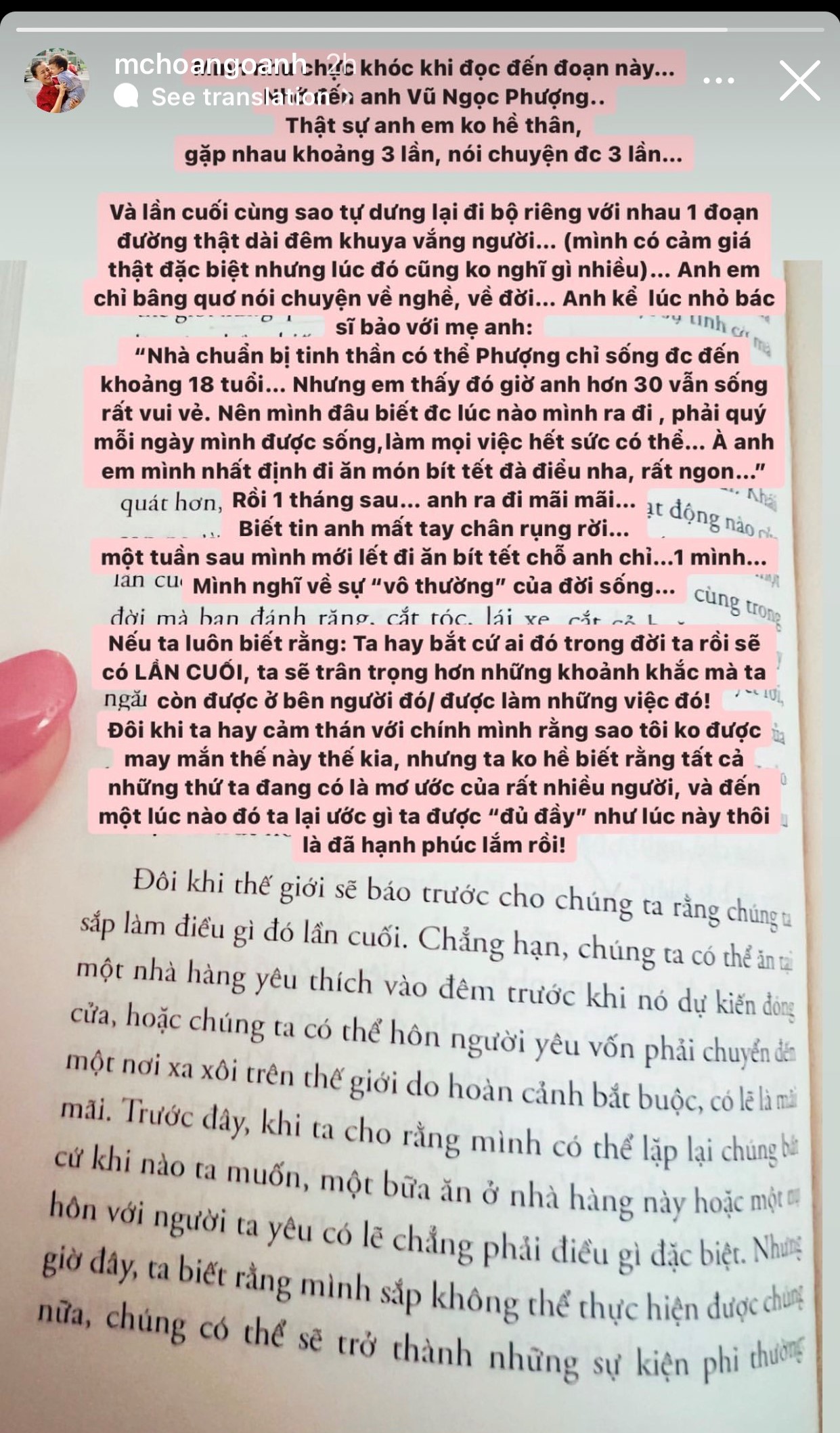 Hoàng Oanh chiêm nghiệm sau đổ vỡ: 