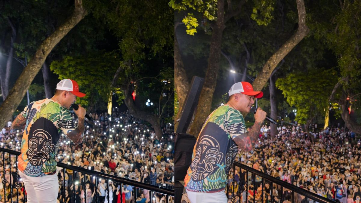 Tuấn Hưng mở show ngay tại ban công nhà mình, hát miễn phí cho người hâm mộ