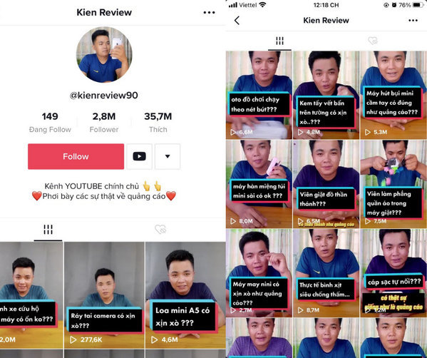Kiên Review là ai? Hot Tiktoker nổi tiếng trên MXH nhờ vạch trần loạt hàng kém chất lượng   - Ảnh 6