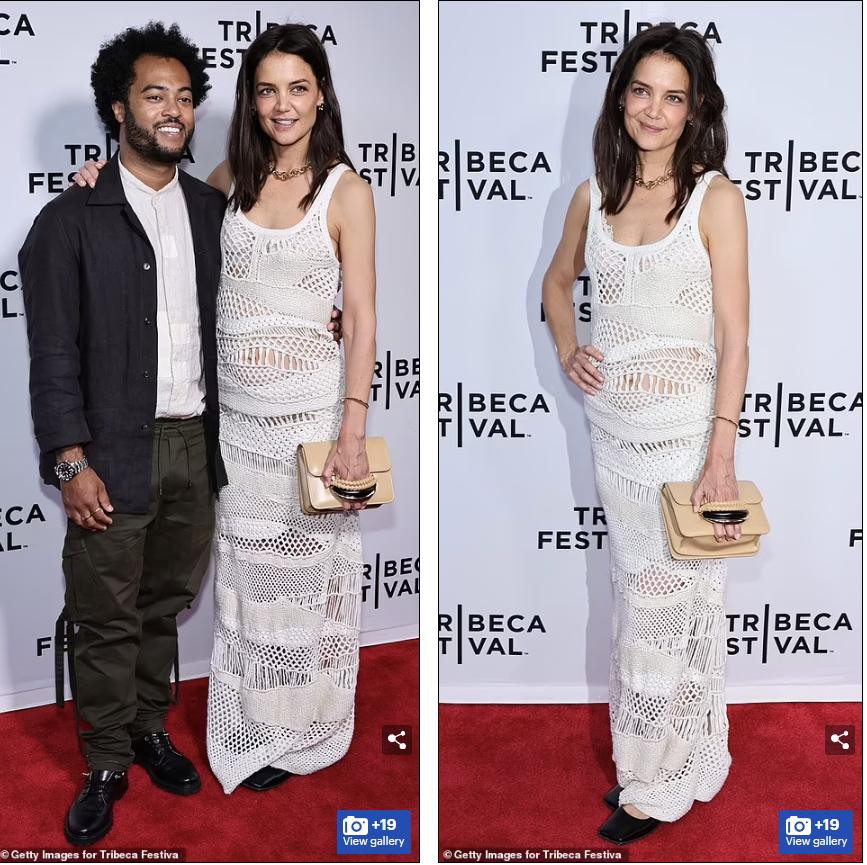 Vợ cũ Tom Cruise tay trong tay với tình trẻ kém 11 tuổi tại sự kiện, nhan sắc mẹ bỉm U50 gây sốt - Ảnh 4