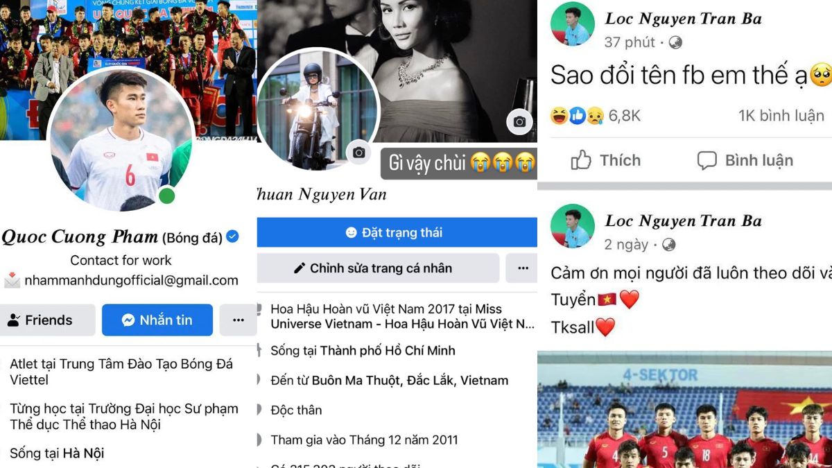 H'Hen Niê và loạt cầu thủ bị hacker tấn công vào rạng sáng