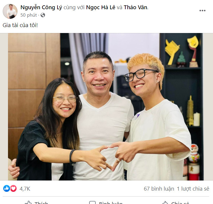 NSND Công Lý công khai gắn thẻ Ngọc Hà và vợ cũ, khẳng định 1 điều khiến nhiều người xúc động - Ảnh 3