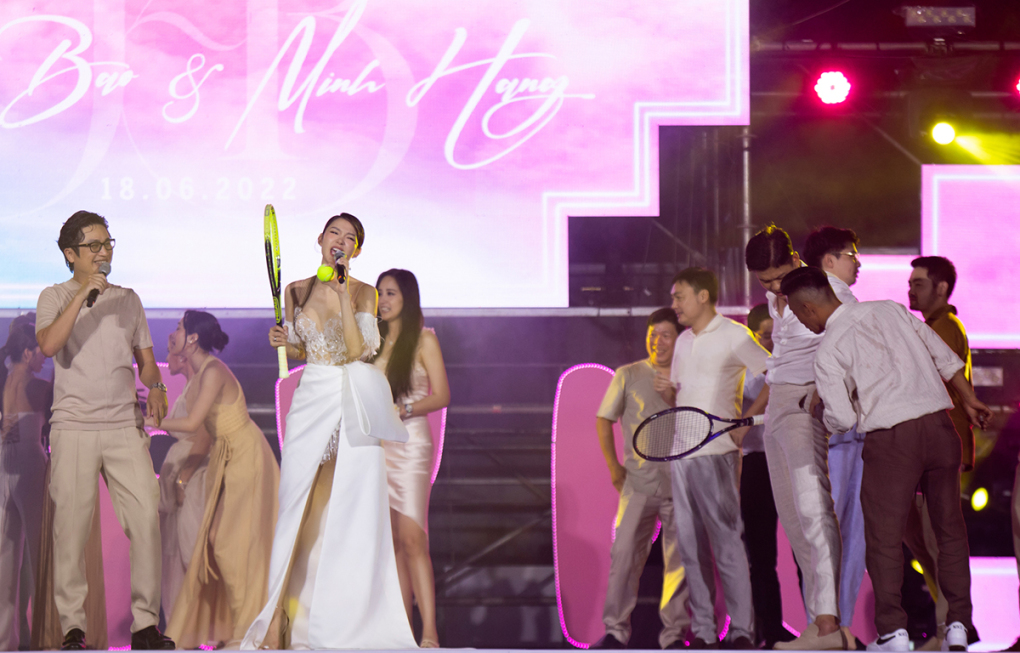 Lộ diện clip đọc rap của đại gia U50 tại buổi cầu hôn Minh Hằng  - Ảnh 1