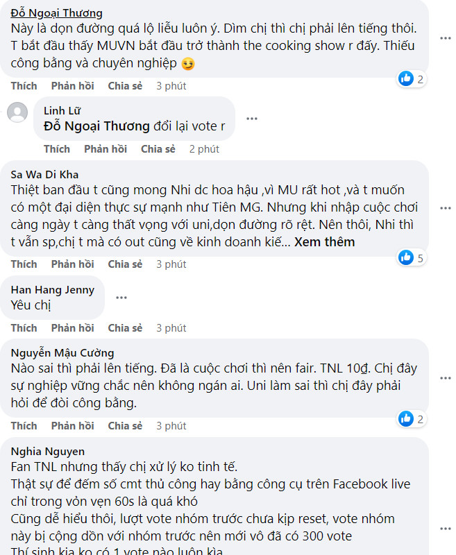 Thảo Nhi thắc mắc kết quả vote interview tại Miss Universe Vietnam 2022, fan tố BTC gian lận - Ảnh 2