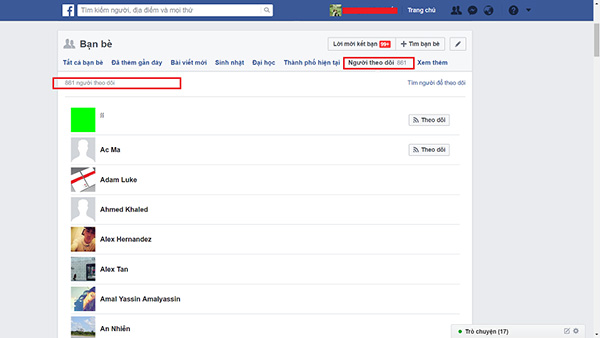 Thao tác đơn giản để xem ai đang theo dõi mình trên Facebook  - Ảnh 5