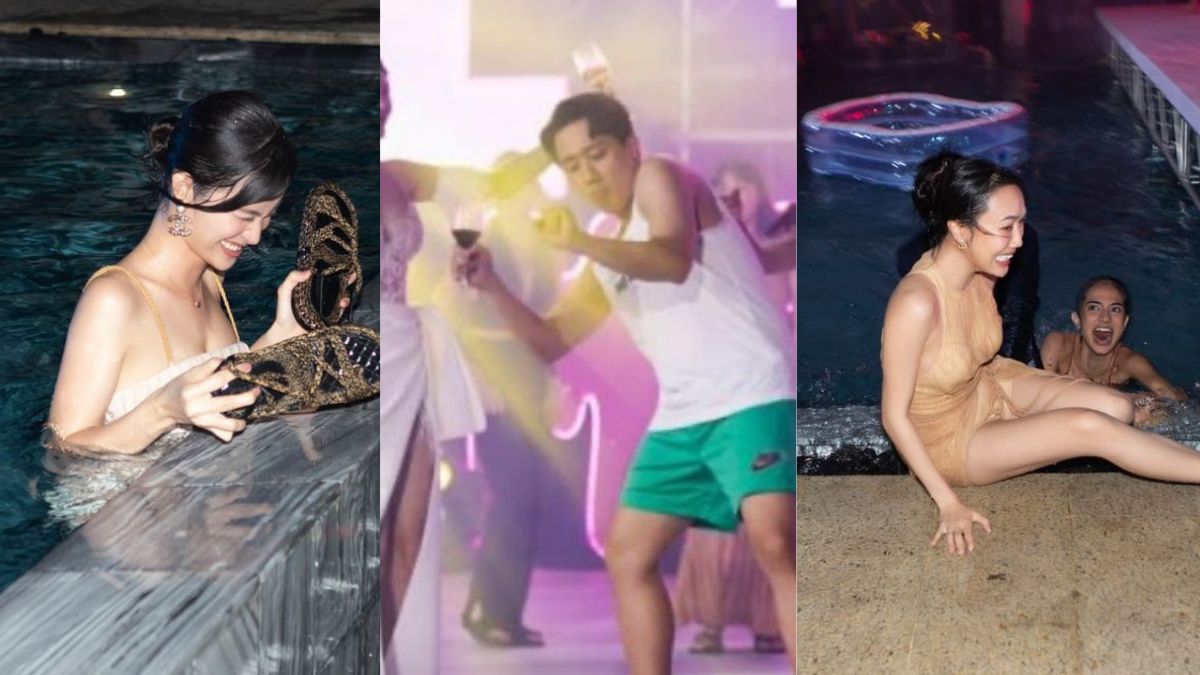 Trấn Thành mặc quần đùi áo ba lỗ "quẩy" trong đám cưới của Minh Hằng 