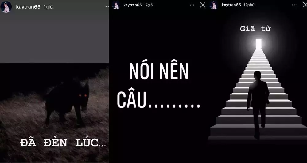 Kay Trần đăng story tìm luật sư giữa nghi vấn 