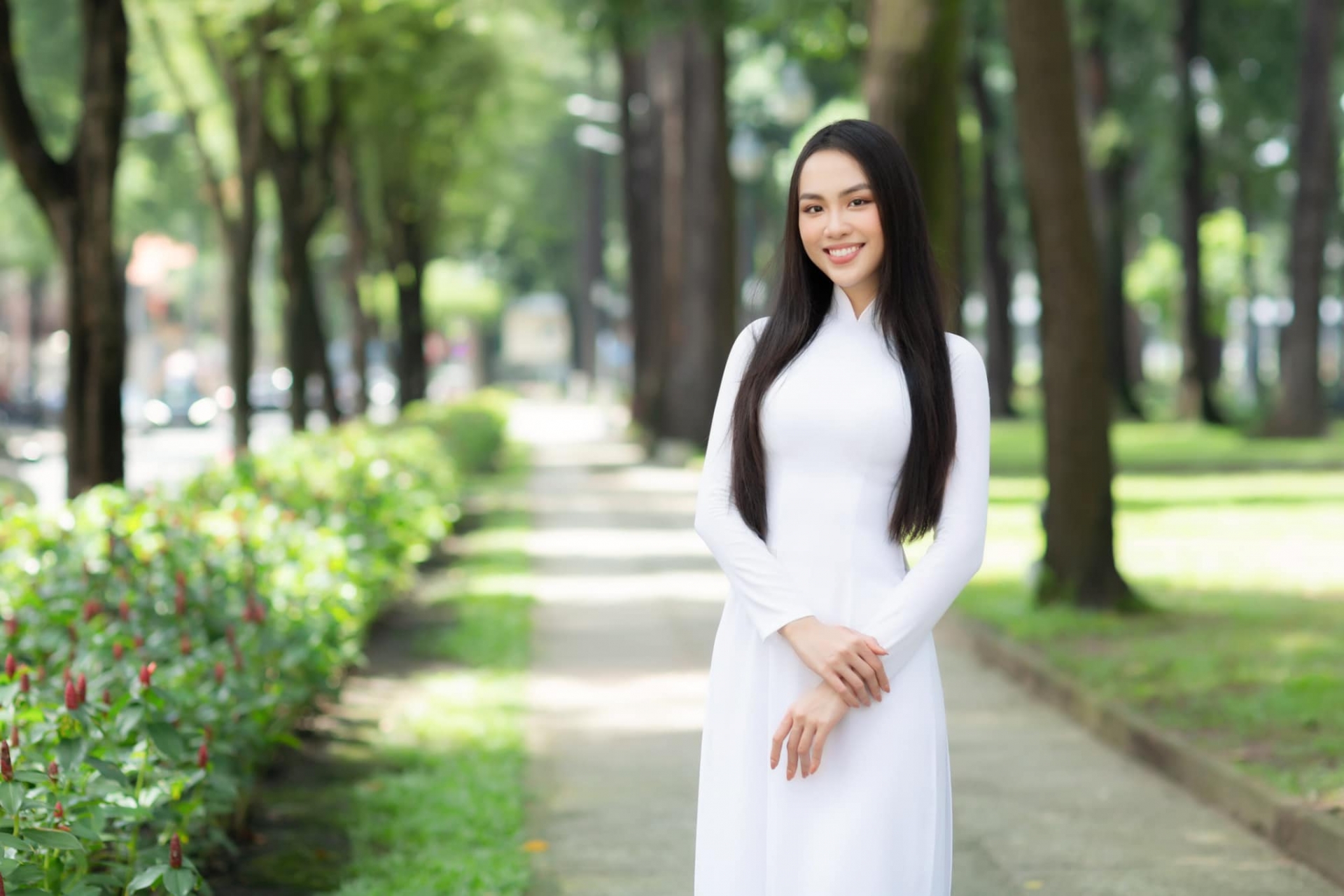 Huỳnh Phạm Thủy Tiên là ai? Từ cô gái nặng 90kg trở thành Á hậu 2 Hoa hậu Hoàn vũ Việt Nam - Ảnh 1