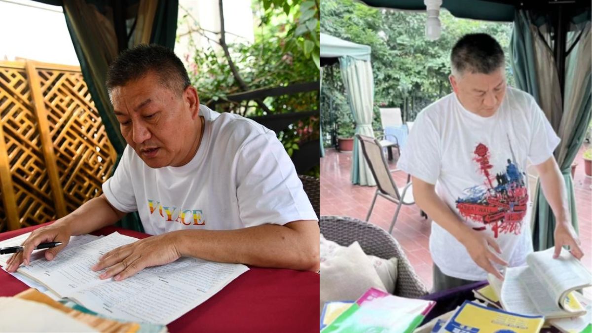 Người đàn ông 55 tuổi quyết tâm thi đại học lần thứ 27 sau 26 lần thi trượt