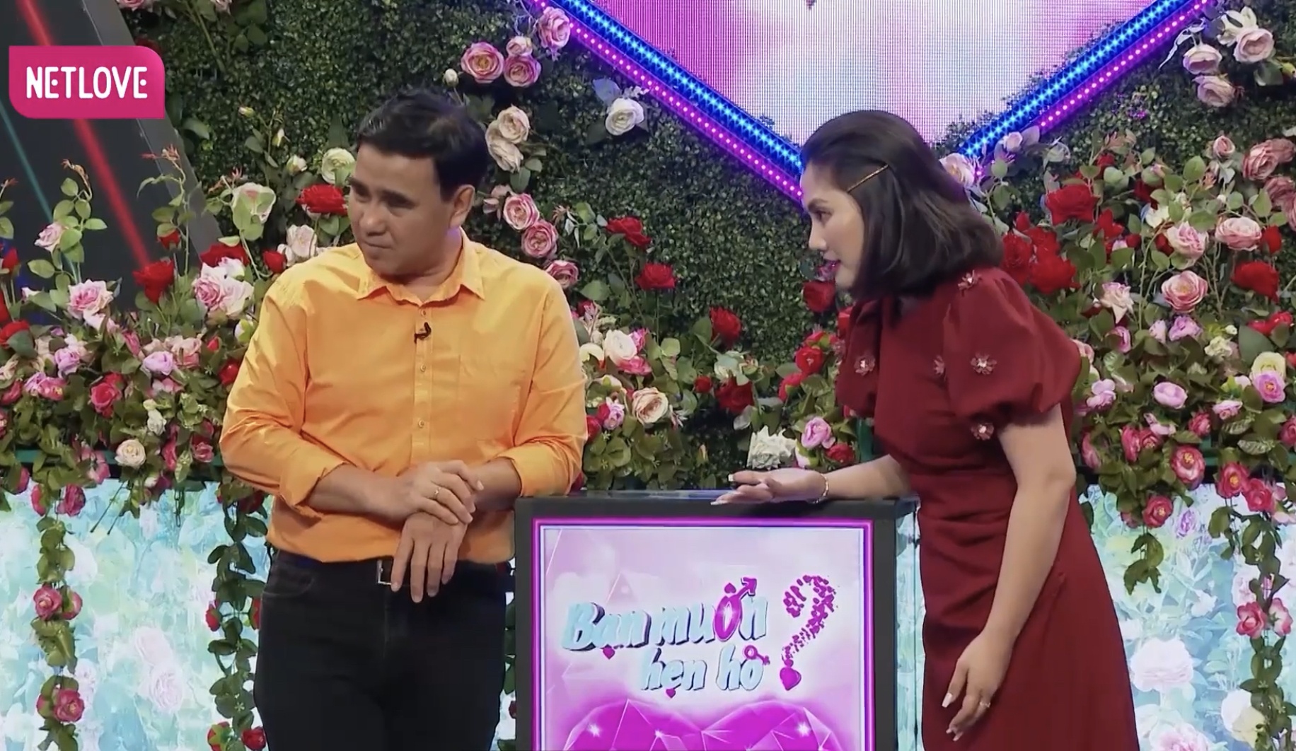 Giám đốc U40 khiến MC Quyền Linh bực mình vì lên show hẹn hò mà 