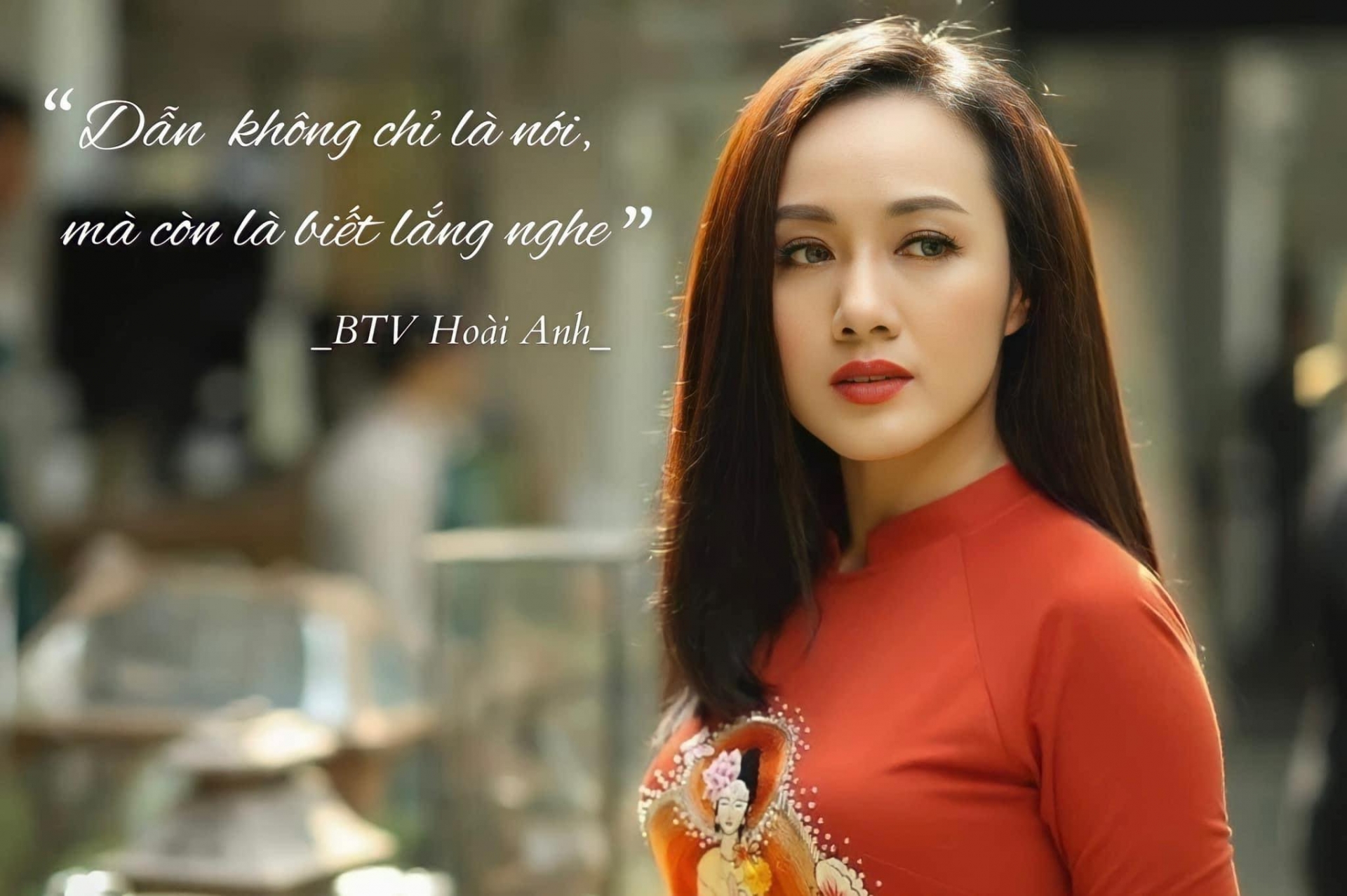 MC Hoài Anh nhớ lại kỉ niệm dẫn bản tin thời sự 19h sau nửa năm 