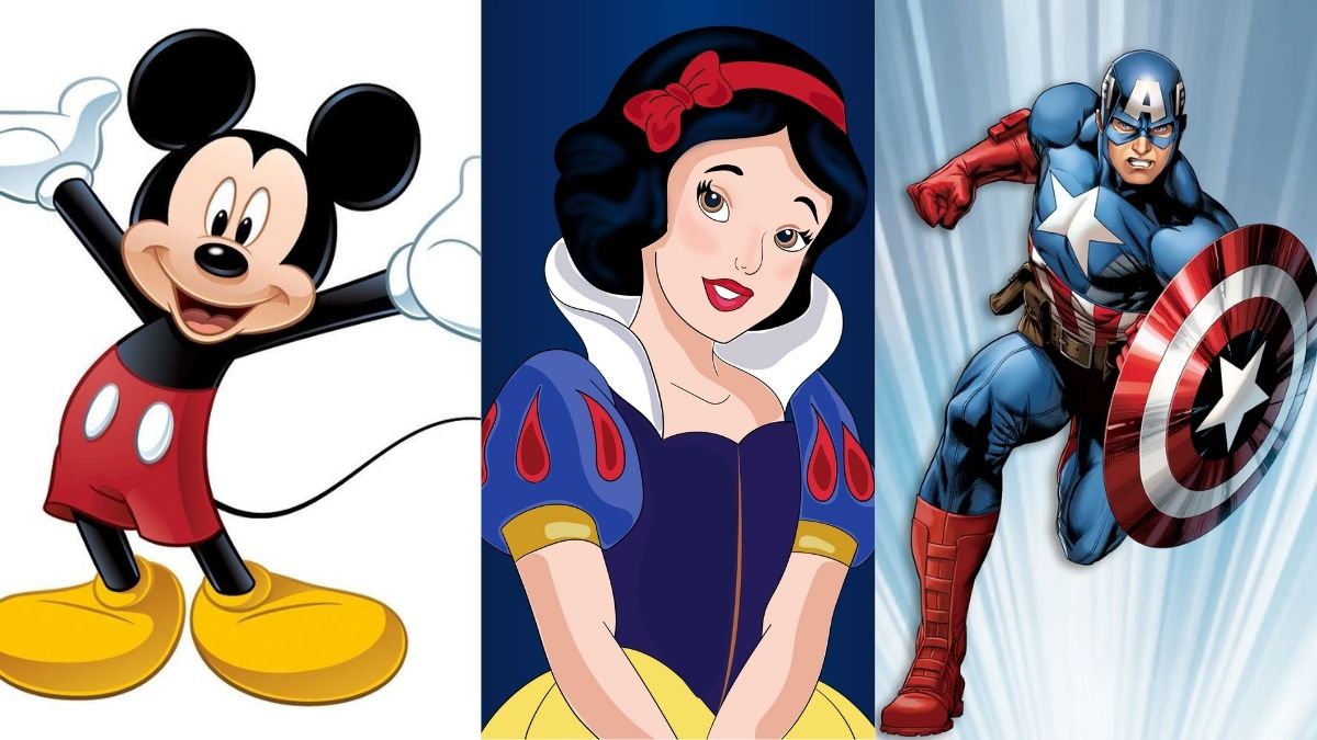 50 Tên Các Nhân Vật Hoạt Hình Disney Được Yêu Thích