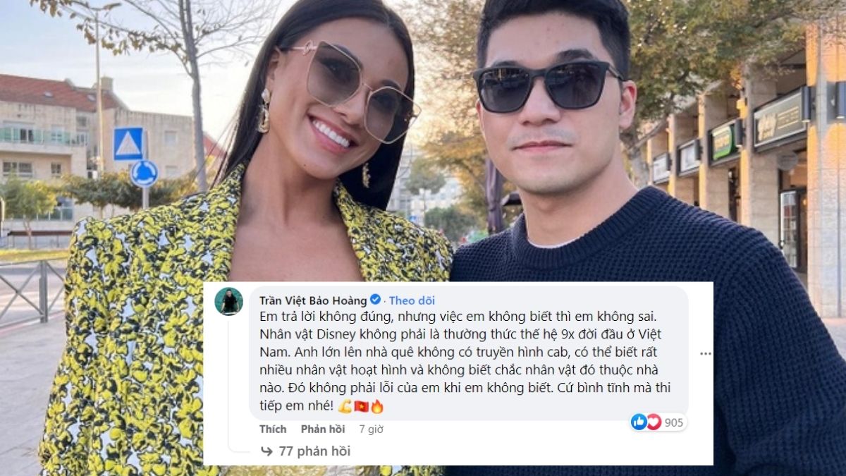 Bảo Hoàng bênh Kim Duyên vụ không biết Disney: Quê không có truyền hình cab