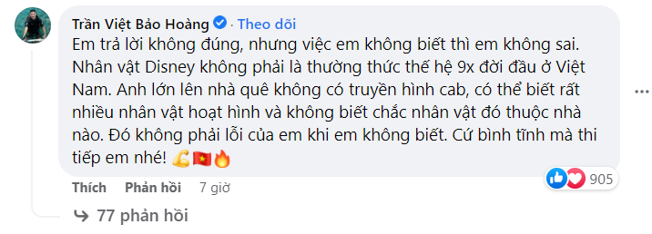 CEO Bảo Hoàng bênh vực Kim Duyên trước câu trả lời 