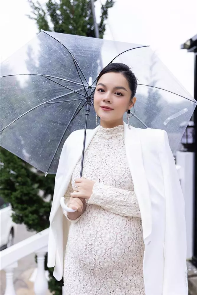 Phạm Quỳnh Anh xả kho ảnh bầu vượt mặt trước thềm sinh nở - Ảnh 1