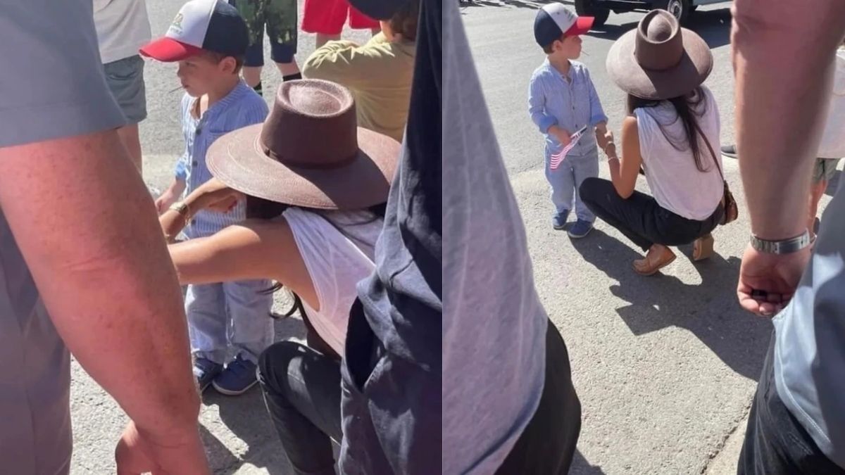 Hoàng tử bé bí ẩn nhà Harry - Meghan Markle lộ diện, giống bố như đúc khuôn