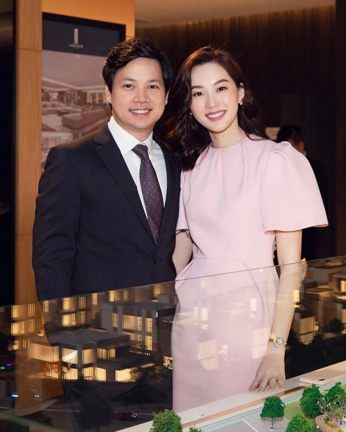 Gia thế của loạt chồng đại gia của các Hoa Á hậu Việt - Ảnh 1