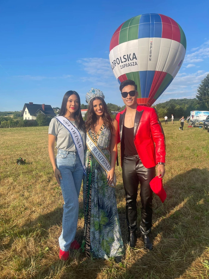 Kim Duyên và Đạt Kyo hội ngộ tại Ba Lan khi cùng tham dự đấu trường nhan sắc quốc tế  - Ảnh 2