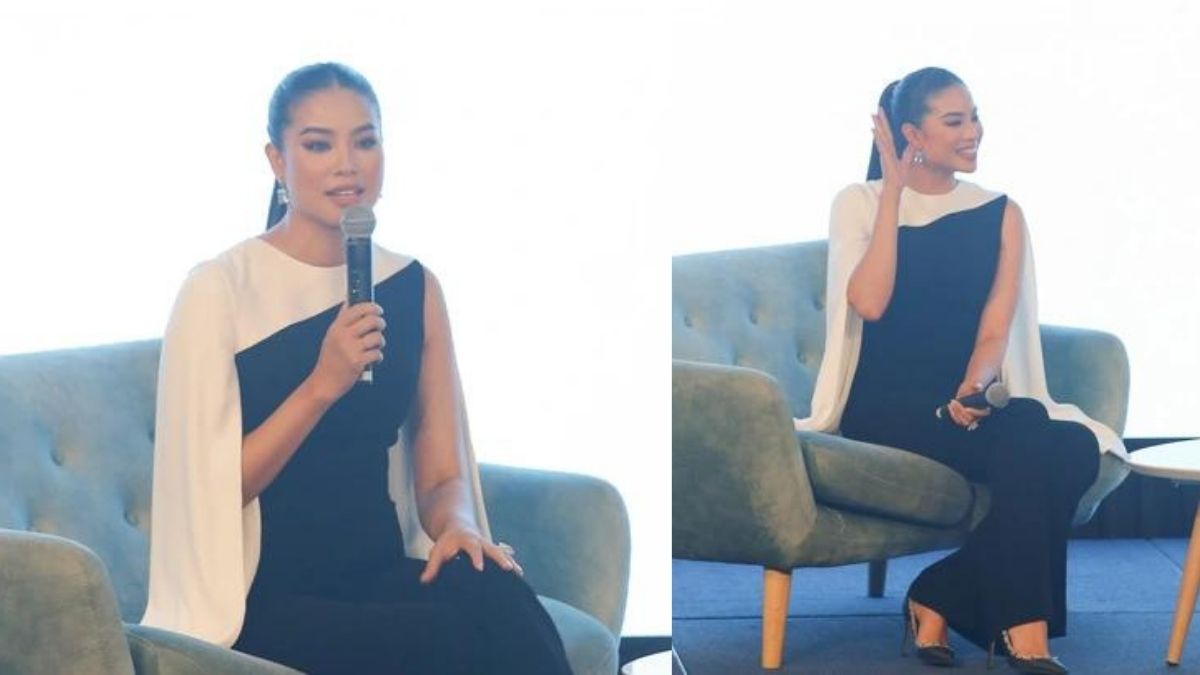 Phạm Hương diện kiến khán giả sau 4 năm sang Mỹ, từ gái son thành gái 2 con