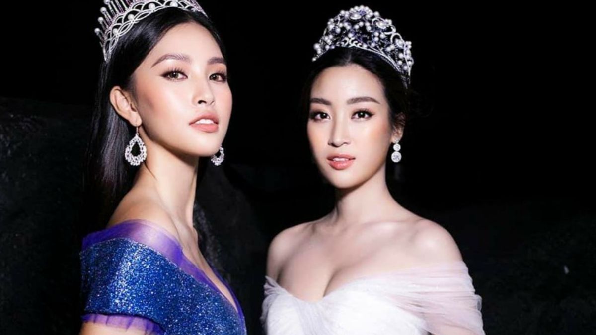 Phản ứng bất ngờ của Tiểu Vy trước tin đồn đàn chị Đỗ Mỹ Linh sắp lên xe hoa