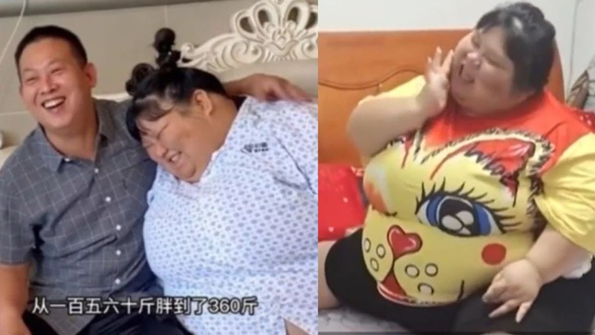 Hoa khôi được chồng "mát tay" chăm từ 68kg lên đến hơn 160kg